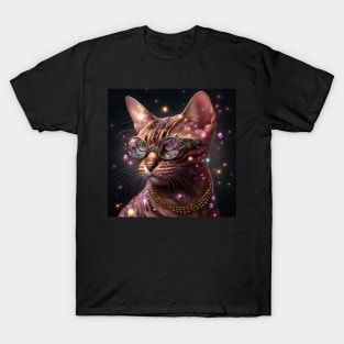 Radiant Bengal Cat T-Shirt